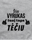 Šis vyrukas tuoj taps tėčiu